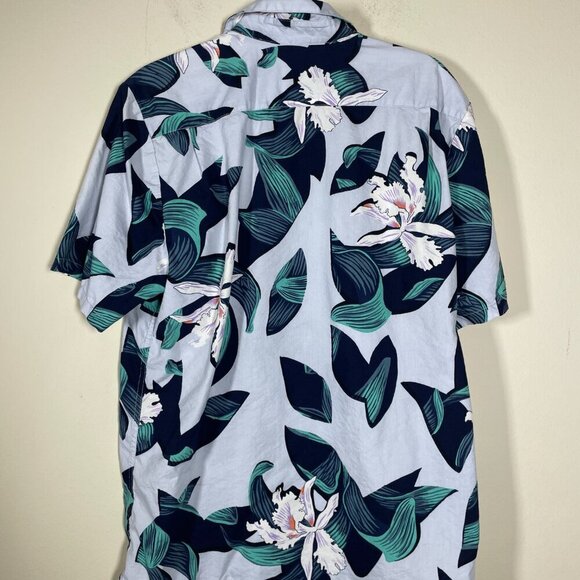 Volcom Men's SS Tropical Modern Fit Resortwear Button-Up Shirt XL Cotton! - Picture 4 of 5